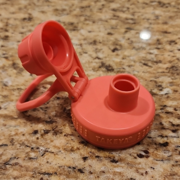 Takeya Coral Pink Insulated Water Bottle - Picture 4 of 5